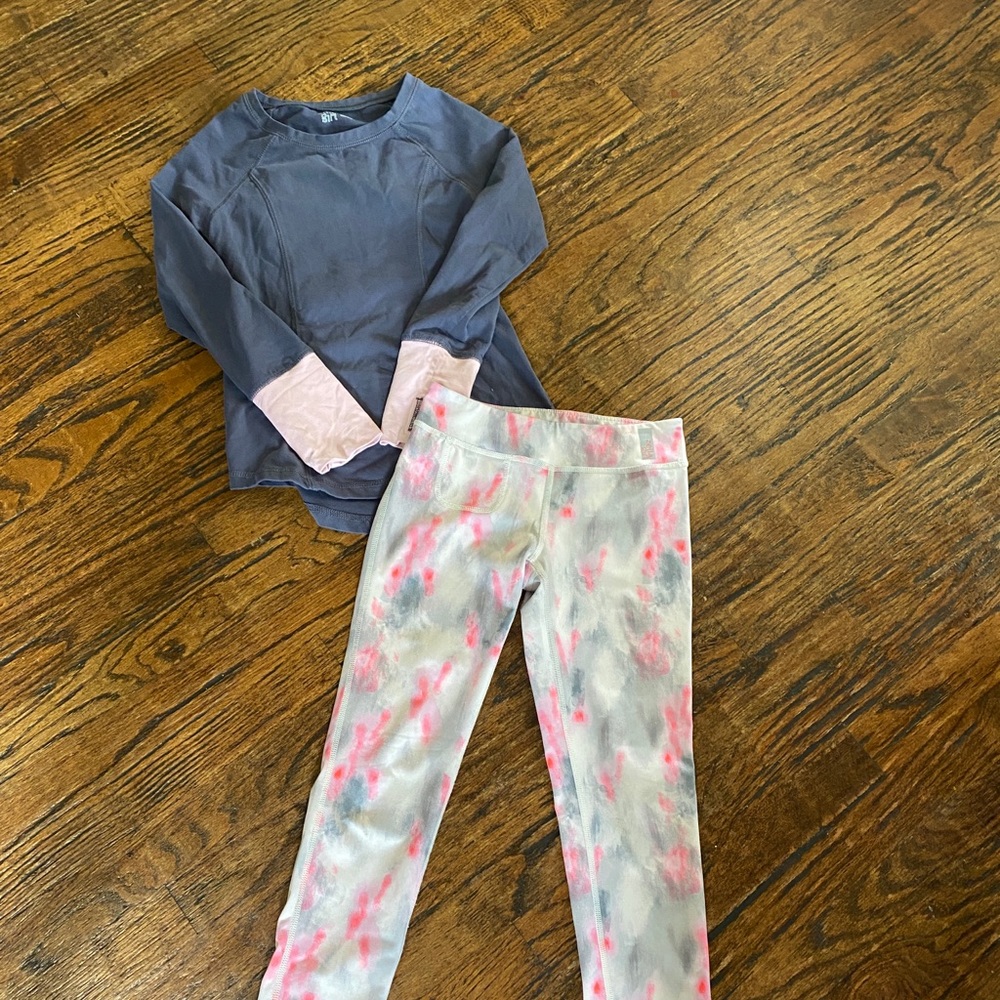 Kids workout clothes